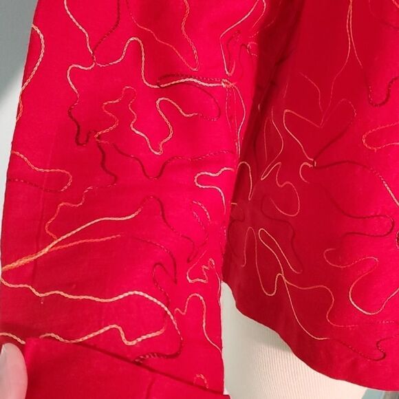 Tantrums collection, Vintagb red‎ top. Small. Great silver buttons. Y2k - Picture 6 of 9